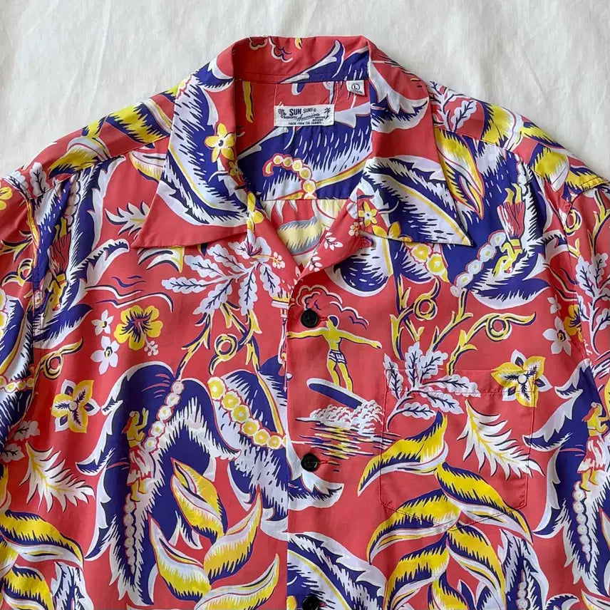 [BUNJANG] Sun Surf Toyo Enterprises Hawaiian Shirt / [L/105] SUN SURF 토요엔터프라이즈 하와이안 셔츠
