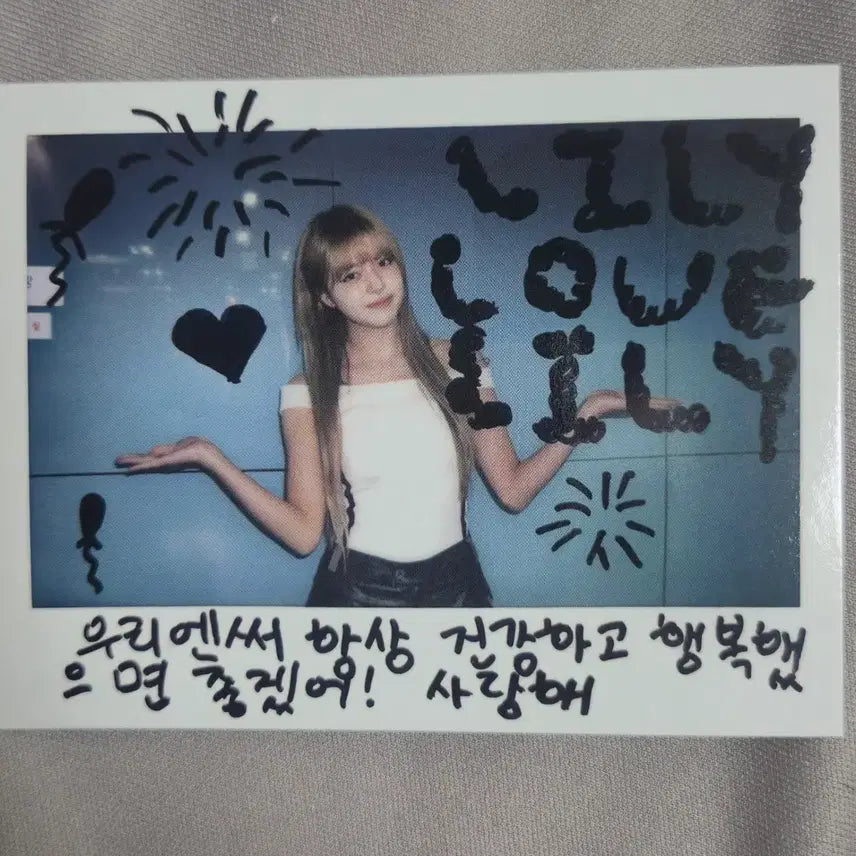 [SOLD OUT] 엔믹스 릴리 와이드 폴라로이드 포토카드