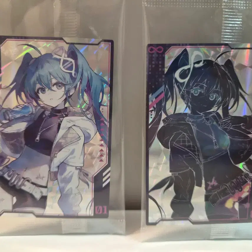 [BUNJANG] HuiGwi Miku AGF Badge + Hologram Card + Postcard Set / 굿즈)회귀의 미쿠 AGF 캔뱃지+홀로그램카드 2종 +엽서
