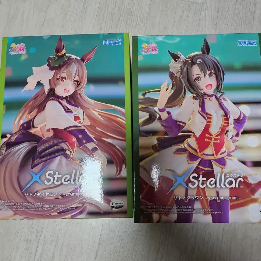 [SOLD OUT] 스텔라 우마무스메 피규어 2종 세트