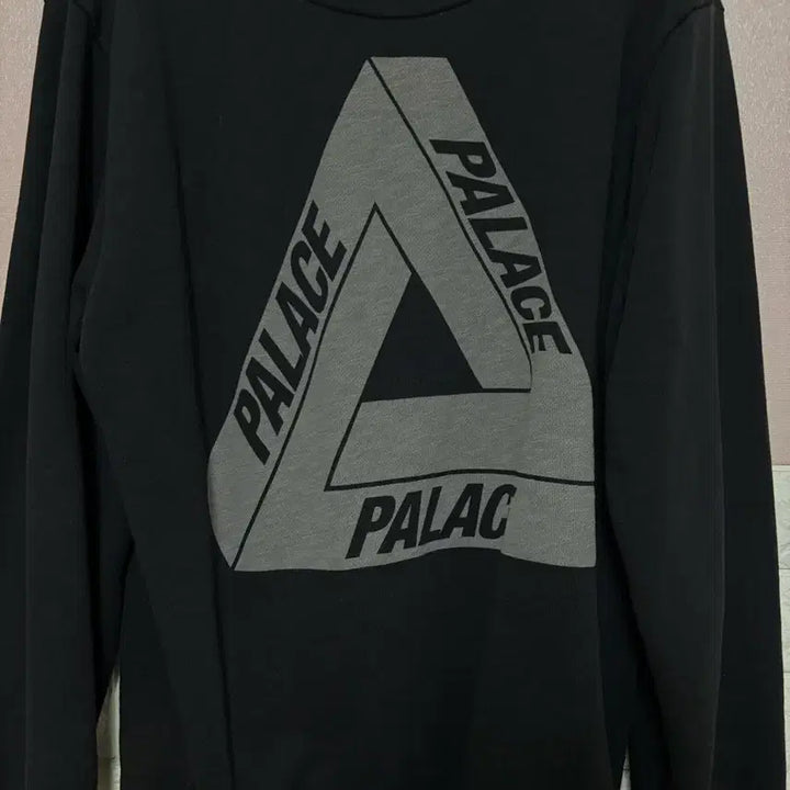 [BUNJANG] Palace Slub Crew Black (M) - Crewneck / 팔라스 Slub crew black (M)