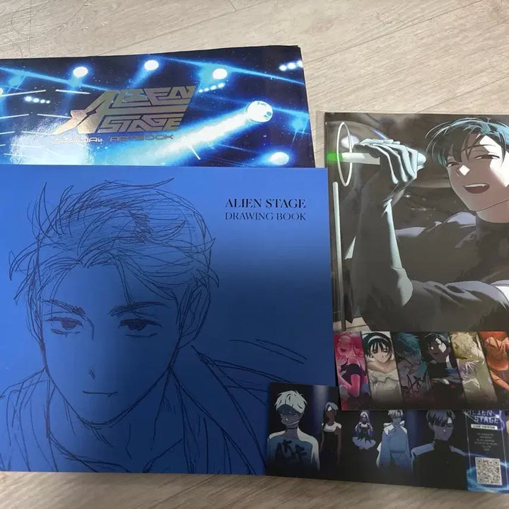 [BUNJANG] ATEEZ Artbook Illustration Book POB Poster Set / 에이스테 아트북 일러스트북 특전 포스터 세트