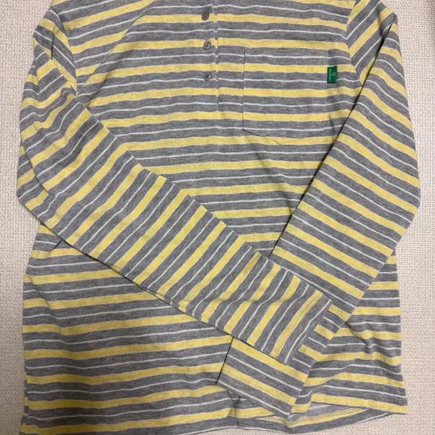 [BUNJANG] Nocontent Striped Long Sleeve T-Shirt / 노컨텐츠 스트라이프 긴팔 티셔츠