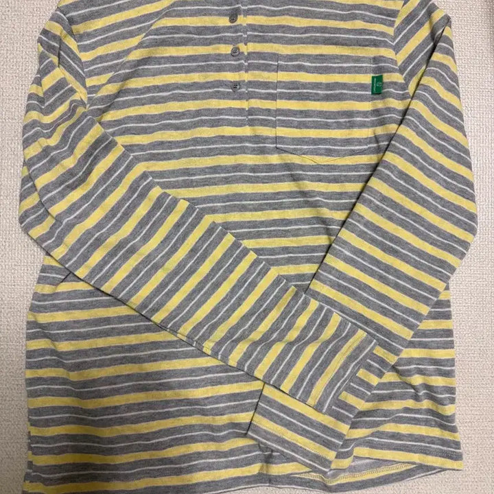 [BUNJANG] Nocontent Striped Long Sleeve T-Shirt / 노컨텐츠 스트라이프 긴팔 티셔츠
