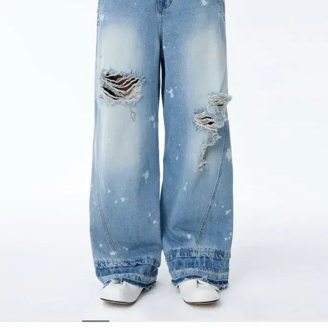 [SOLD OUT] S) 아더에러 이노스 데미지 워싱 데님팬츠 팝니다