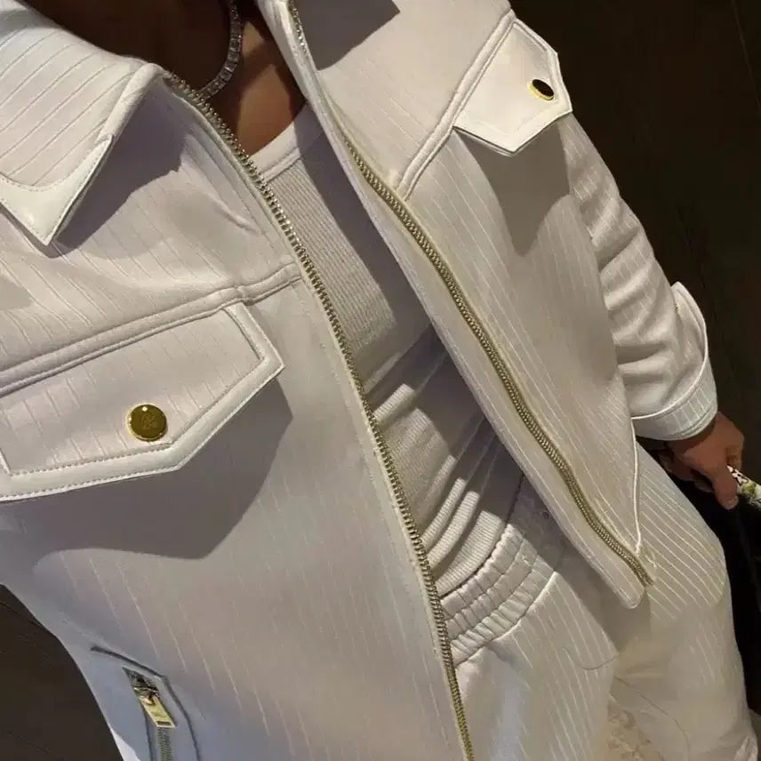 [SOLD OUT] 라피나토에뚜알 웨스턴 트러커 셋업 화이트 48 새상품 판매 라피나토