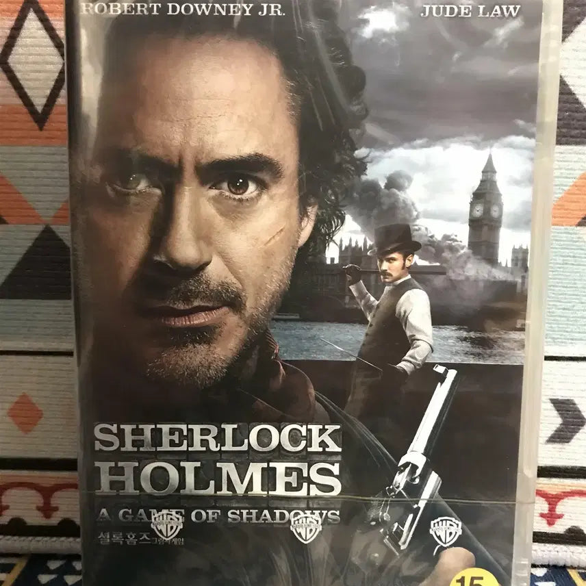 [BUNJANG] Sherlock Holmes: A Game of Shadows (DVD) - New, Unsealed / [DVD] 셜록 홈즈 : 그림자 게임 (1disc) 미개봉 새상품