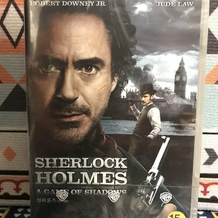 [BUNJANG] Sherlock Holmes: A Game of Shadows (DVD) - New, Unsealed / [DVD] 셜록 홈즈 : 그림자 게임 (1disc) 미개봉 새상품