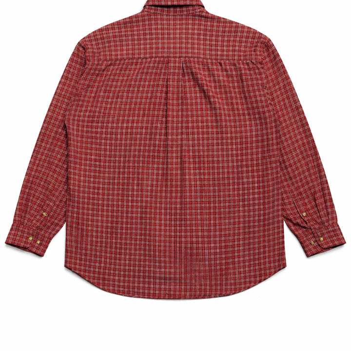 [SOLD OUT] JPN 90s~00s일본 빈티지 y2k 모리걸 레드 플란넬 체크 셔츠 L