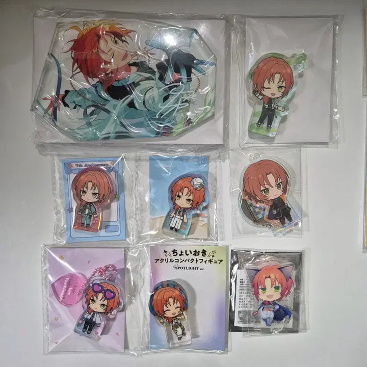 [BUNJANG] Knights Tsukasa Leo Acrylic Stand &amp; Coro-to Bundle Set / 앙스타 나이츠 츠키나가 레오 아크릴스탠드 코롯토 일괄
