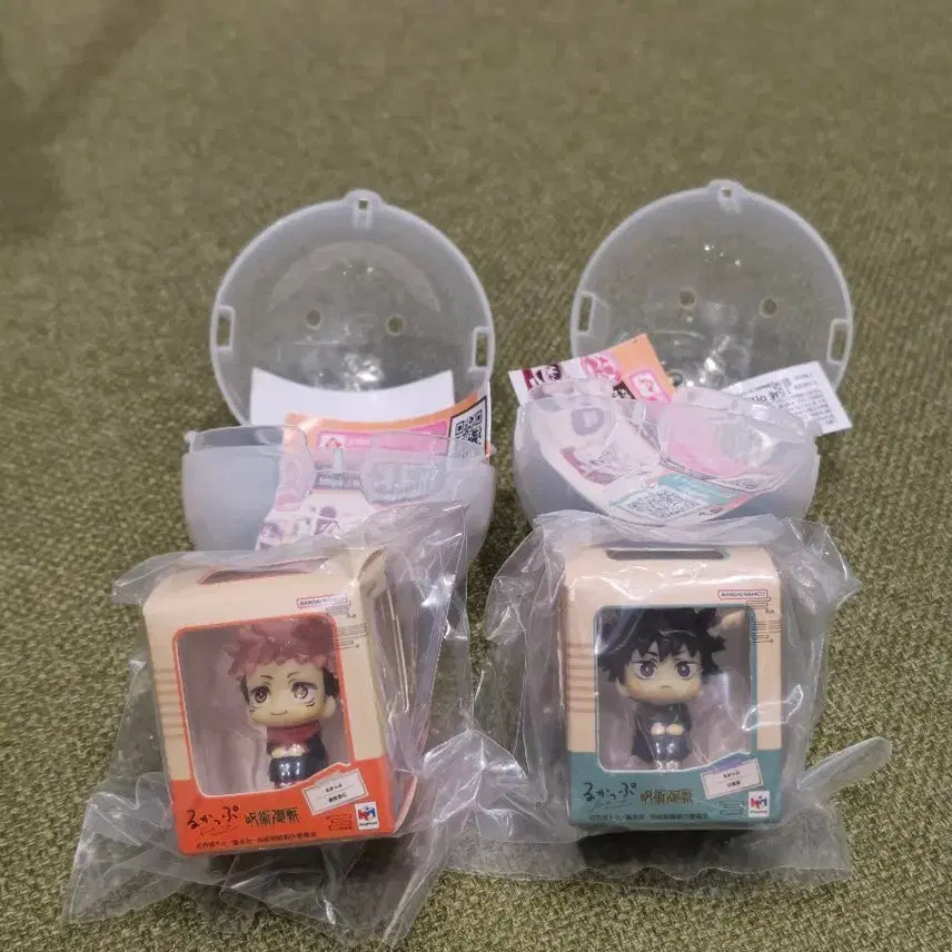 [SOLD OUT] 주술회전 반다이 미니 룩업 가챠 이타도리&amp;메구미 일괄
