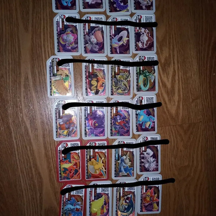[BUNJANG] Pokemon Gaole 4-Star and 5-Star Discs Bundle with Case / 포켓몬 가오레 5,4성 디스크, 케이스 일괄처분 합니다.