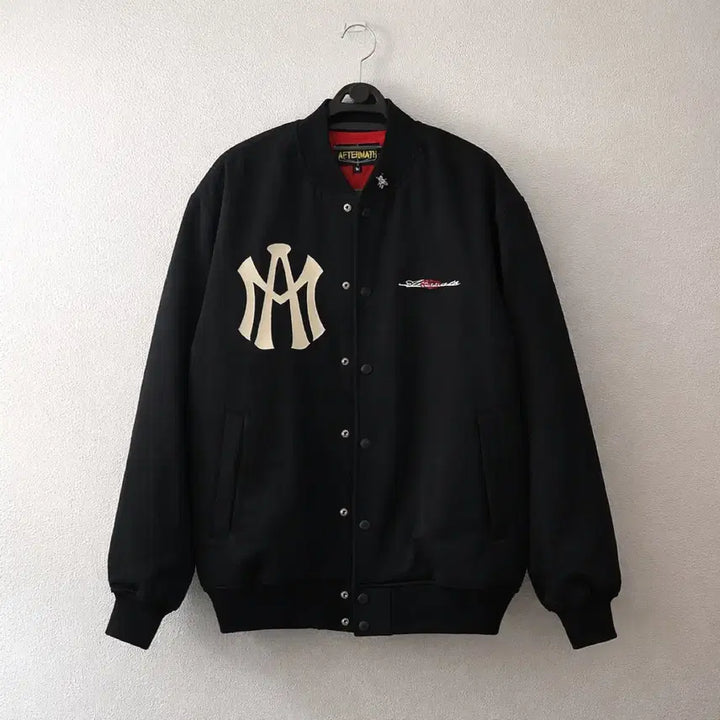 [SOLD OUT] 애프터매스 에이티엠 로고 바시티 자켓 팔아요!