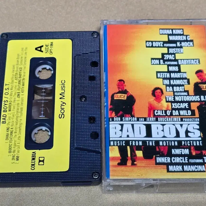 [BUNJANG] Bad Boys OST Cassette Tape / [A급] 영화 나쁜 녀석들 (Bad Boys) OST 카세트 테이프