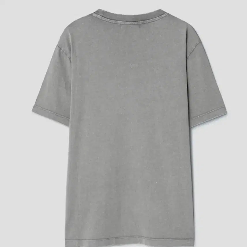 [BUNJANG] 8Seconds Garment Dyed Graphic T-shirt - Gray / 에잇세컨즈 - 가먼트다잉 그래픽 티셔츠 그레이