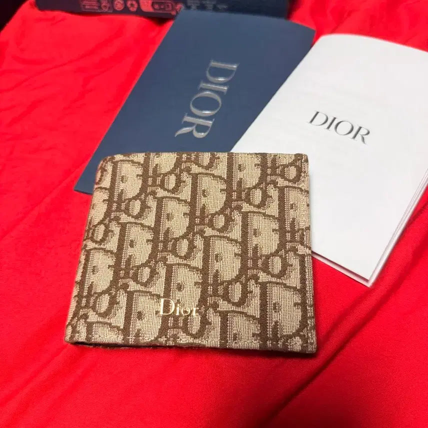 [BUNJANG] Dior Oblique Card Wallet Brown / 디올 오블리크 카드지갑 브라운 S급