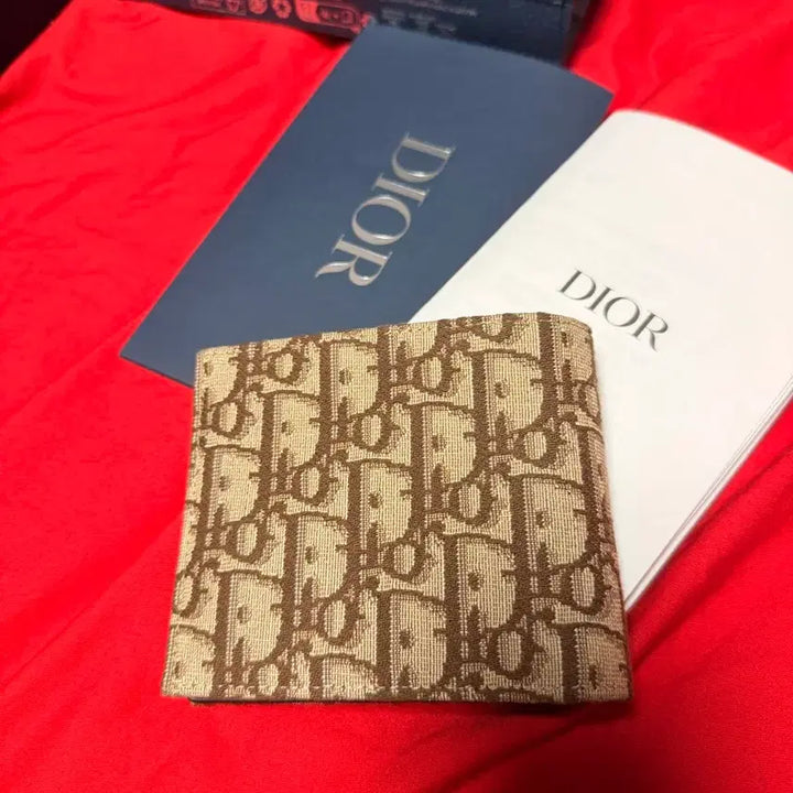 [BUNJANG] Dior Oblique Card Wallet Brown / 디올 오블리크 카드지갑 브라운 S급