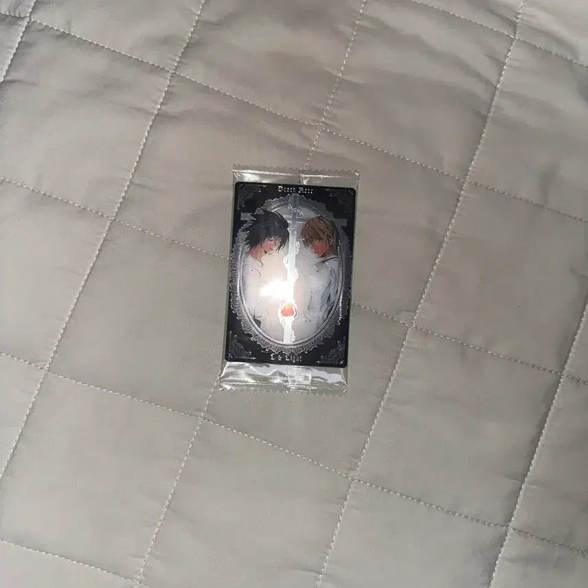 [BUNJANG] Death Note L &amp; Light Special Rare Wafer Card / 데스노트 L 라이토 스페셜 레어 웨하스 카드