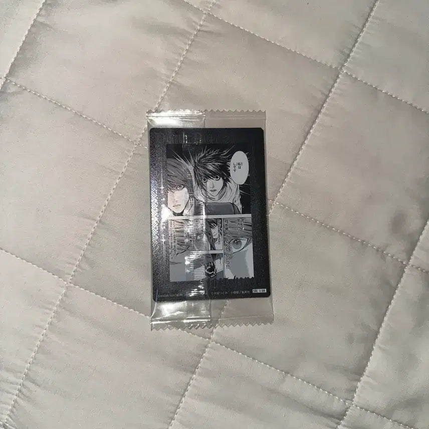 [BUNJANG] Death Note L &amp; Light Special Rare Wafer Card / 데스노트 L 라이토 스페셜 레어 웨하스 카드
