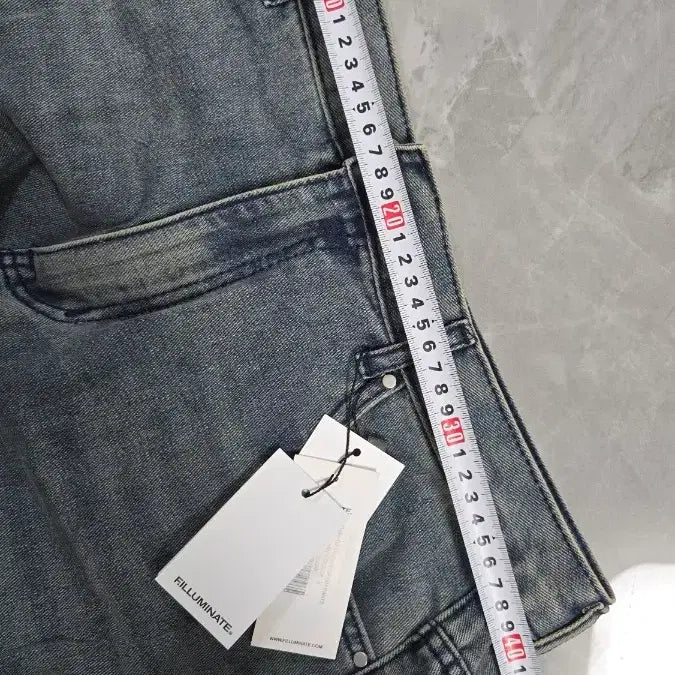 [BUNJANG] Filluminate Wide Denim Pants / [필루미네이트] 연청 와이드 데님 팬츠