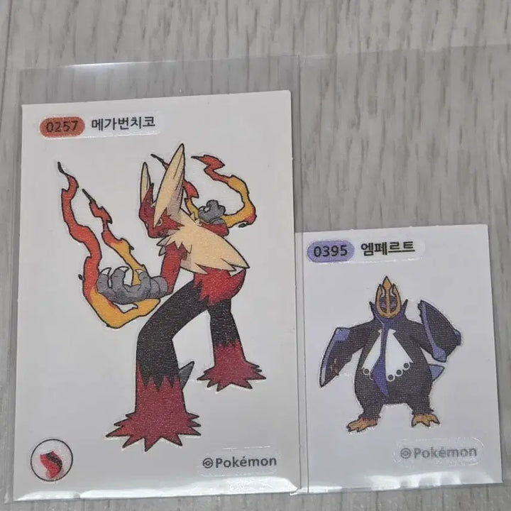 [SOLD OUT] 포켓몬 메가번치코 띠부씰 스티커