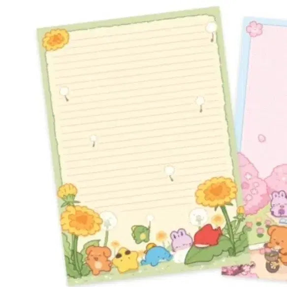 [BUNJANG] Jamtteul TV 2025 Pixelly Spring Memo Pad / 원가이하)) 잠뜰티비 2025 픽셀리 봄 메모지 패드