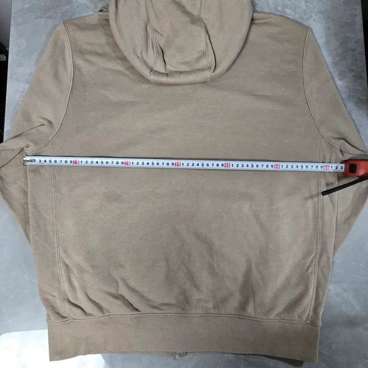 [BUNJANG] Nike Beige Hooded Zip-up Jacket / 나이키 후드집업 베이지