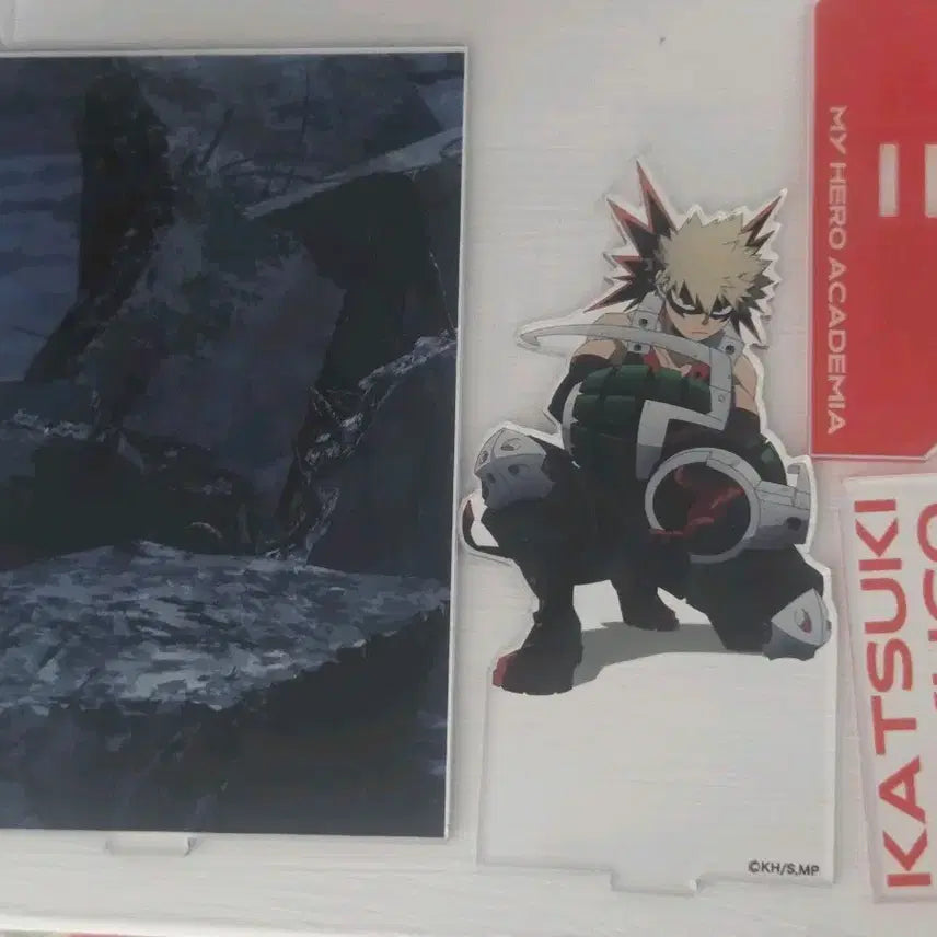 [BUNJANG] My Hero Academia Bakugo Acrylic Stand / 히로아카 바쿠고 전시회 아크릴