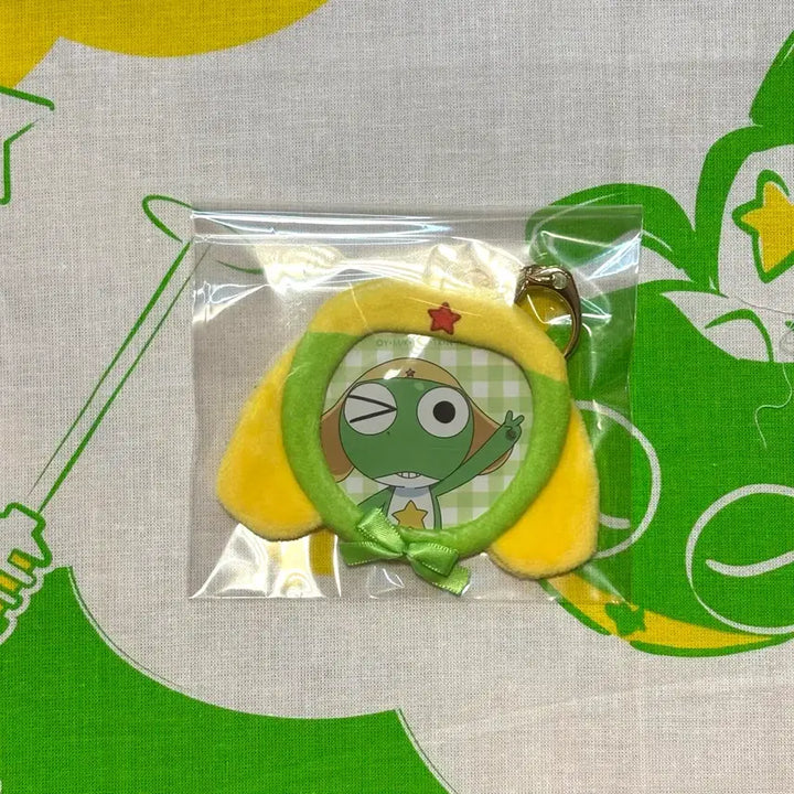 [BUNJANG] Keroro Badge Cover Keyring / 케로로 뱃지 커버 키링