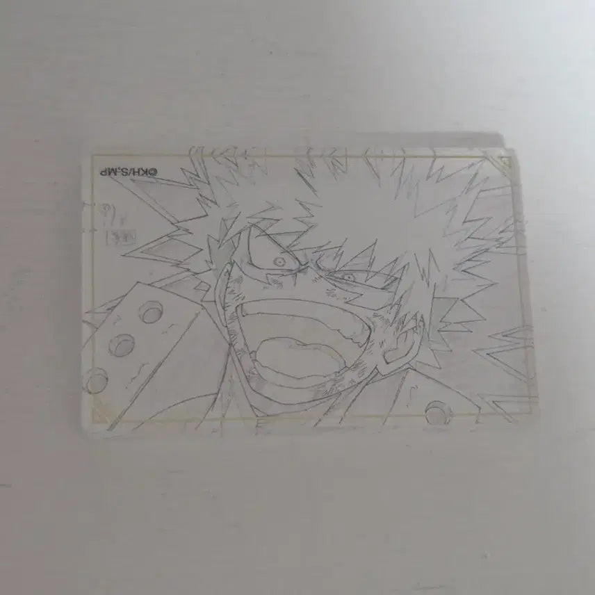 [BUNJANG] My Hero Academia Katsuki Bakugo Acrylic Block / 히로아카 바쿠고 카츠키 전시회 원화 아크릴 블럭