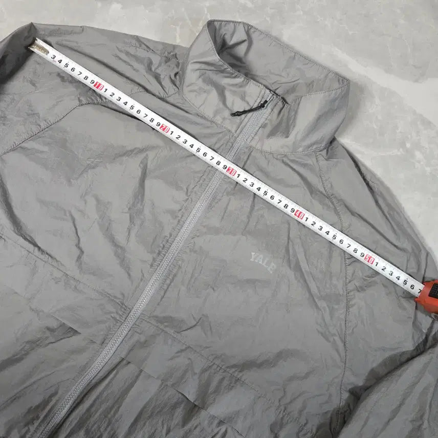 [BUNJANG] Yale Windbreaker Jacket Gray / YALE 예일 바람막이 자켓 회색