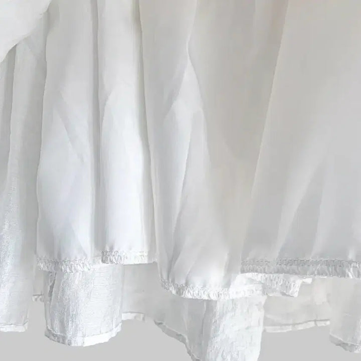 [BUNJANG] Linen Cotton Sleeveless Top / (거의새상품) 린넨 코튼 나시