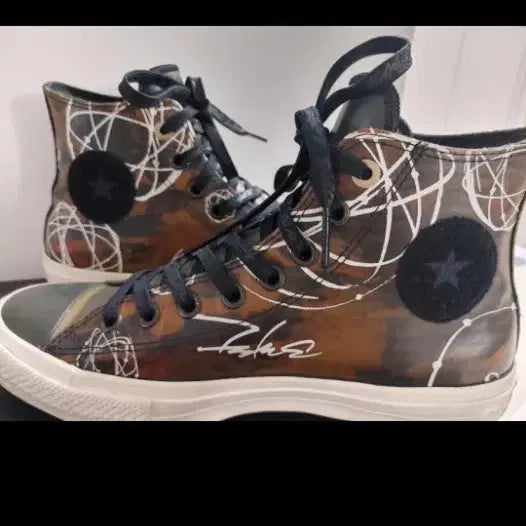 [BUNJANG] Converse Leather Collaboration Sneakers / (260) 컨버스 레더콜라보