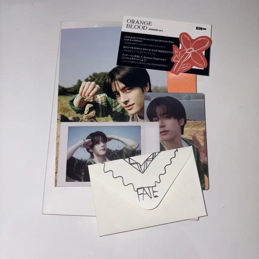 [BUNJANG] ENHYPEN Jake Unsealed Album / 오렌지블러드 엔진반 제이크