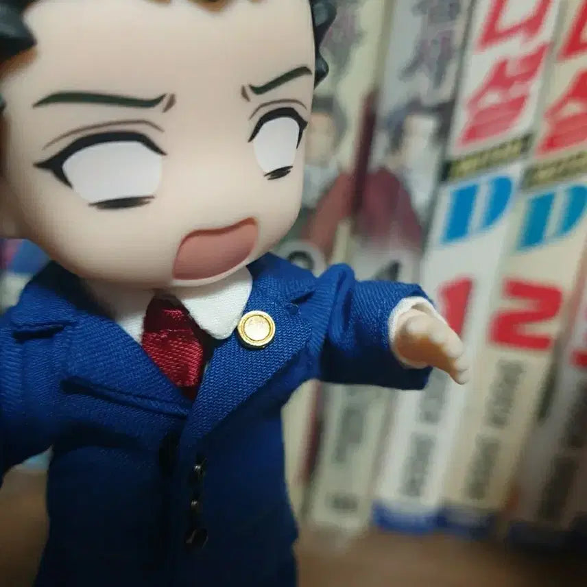 [SOLD OUT] (박스ㅇ)역전재판 미츠루기 넨도로이드돌 개봉