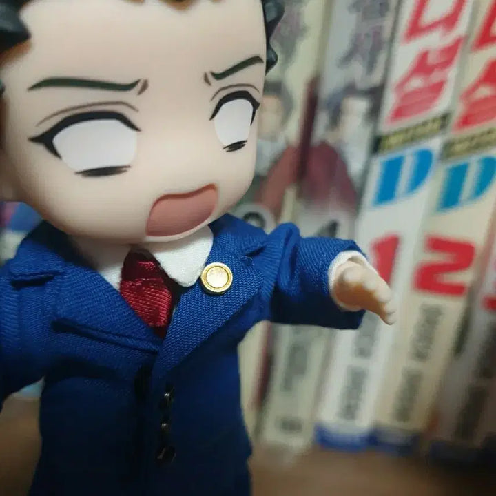 [SOLD OUT] (박스ㅇ)역전재판 미츠루기 넨도로이드돌 개봉