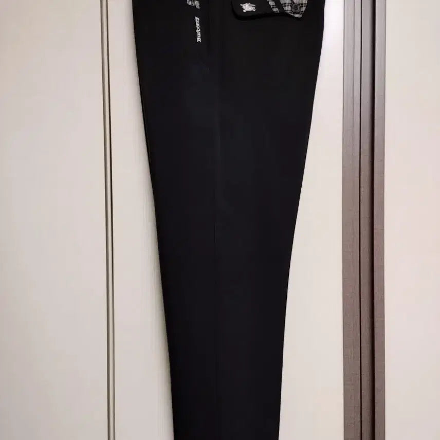 [BUNJANG] Black Check Point Dress Pants / (32)블랙 체크 포인트 정장바지