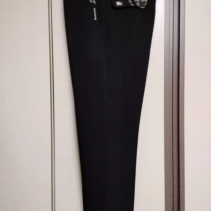 [BUNJANG] Black Check Point Dress Pants / (32)블랙 체크 포인트 정장바지
