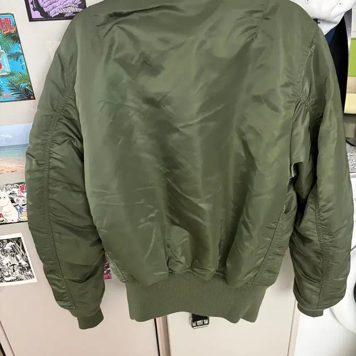 [BUNJANG] Alpha Industries MA-1 Bomber Jacket / 알파인더스트리 MA-1 항공점퍼 카키 야상 자켓 저지