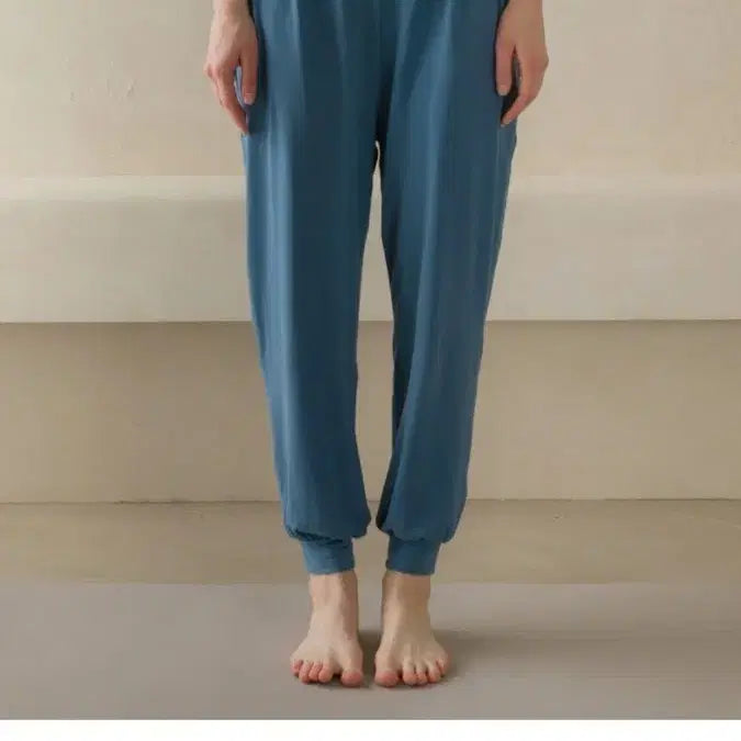 [BUNJANG] revemont Blue Harem Pants / revemont 블루 하렘팬츠