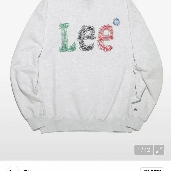 [BUNJANG] Lee Logo Sweatshirt / Lee 맨투맨