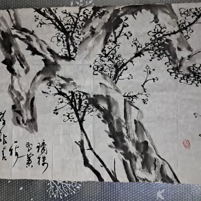[SOLD OUT] 동양화 수묵 매화도