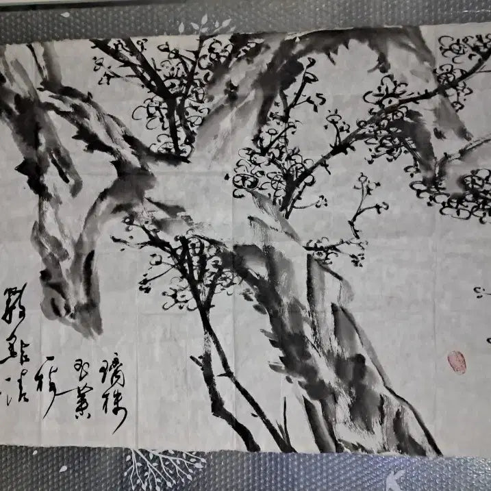 [SOLD OUT] 동양화 수묵 매화도