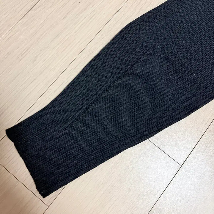 [BUNJANG] Freshlabel Lua Bolero Cardigan Black Ribbed Crop Knit / 프레쉬라벨 루아 볼레로 가디건 블랙 골지 숏 크롭 오픈 스판 니트