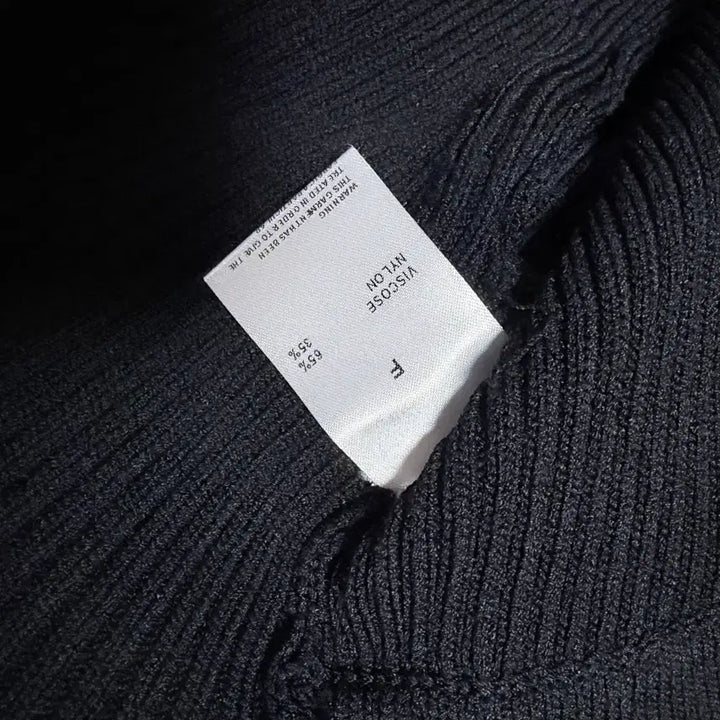 [BUNJANG] Freshlabel Lua Bolero Cardigan Black Ribbed Crop Knit / 프레쉬라벨 루아 볼레로 가디건 블랙 골지 숏 크롭 오픈 스판 니트