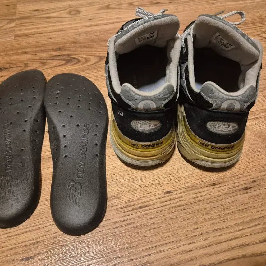 [BUNJANG] New Balance 993 Black Made in USA Sneakers / 뉴발란스 993 블랙 Made in USA