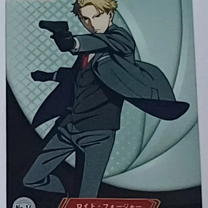 [BUNJANG] Spy x Family Loid Clear Card + Sticker Bundle Set / 스파이패밀리 로이드 클리어 카드 + 스티커 일괄