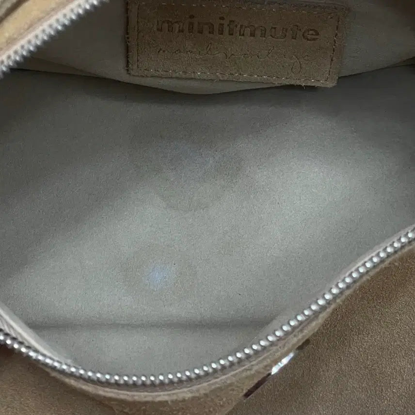 [SOLD OUT] 미닛뮤트 뉴브렛 스웨이드 베이지 minitmute beige