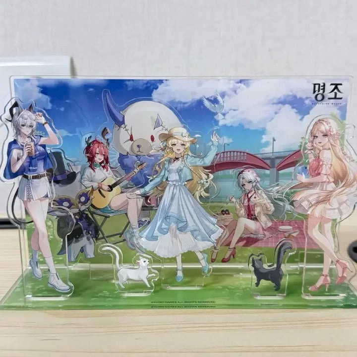 [BUNJANG] Myojo 1st Anniversary Festival Acrylic Diorama / 명조 1주년 페스티벌 아크릴 디오라마 카르티시아 카를로타 페비 샤콘 젠니