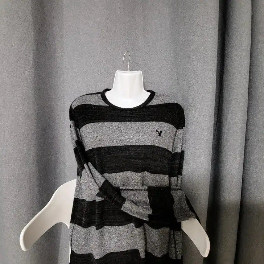 [BUNJANG] American Eagle Striped Long Sleeve T-Shirt / 아메리칸 이글 롱슬리브